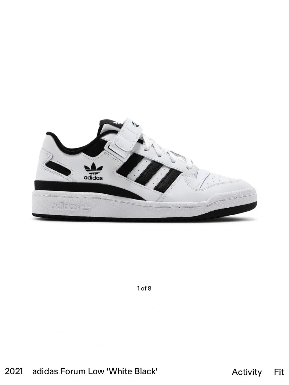Adidas Forum Low Sneakers - White/Black